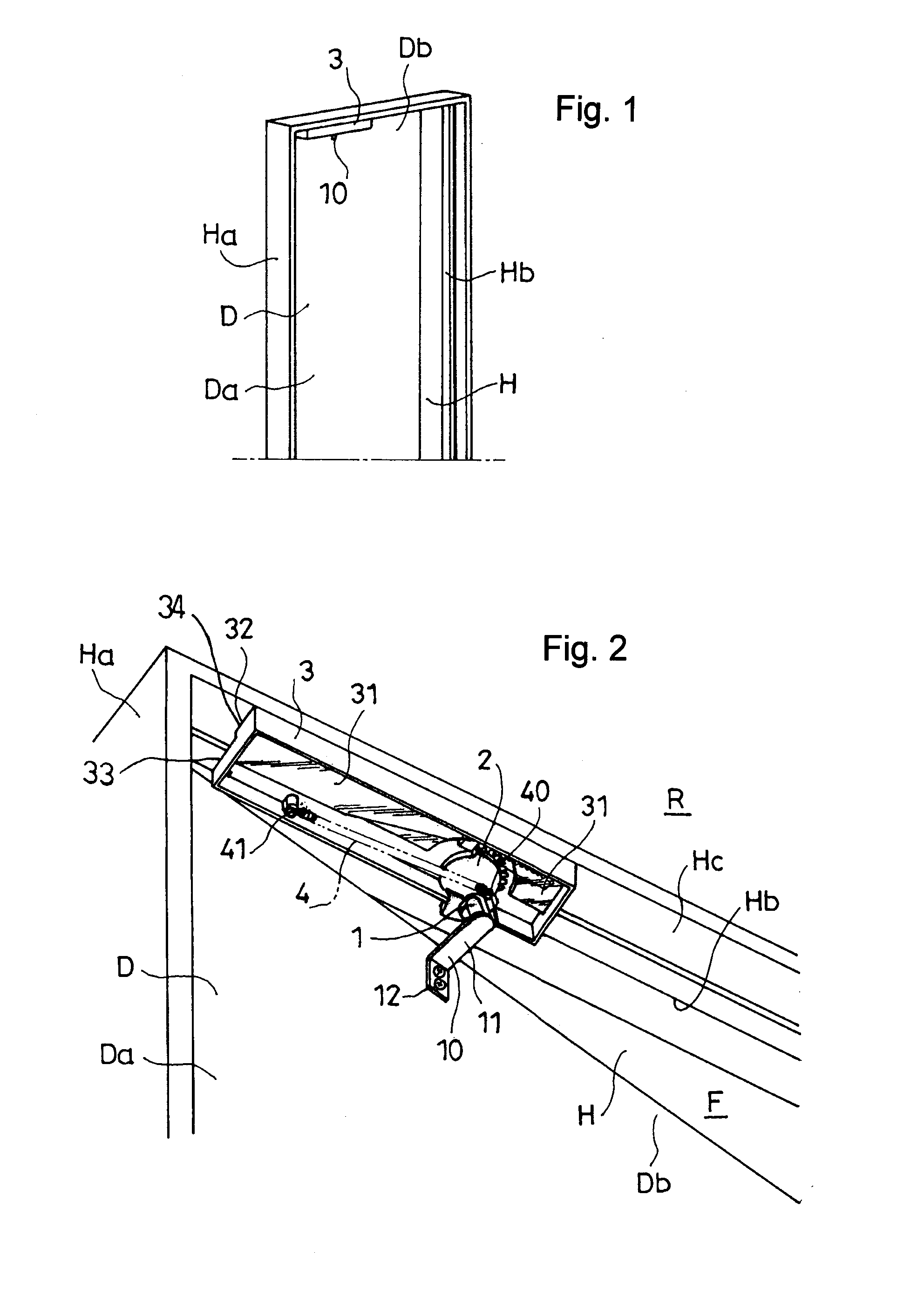 Withdrawing mechanism