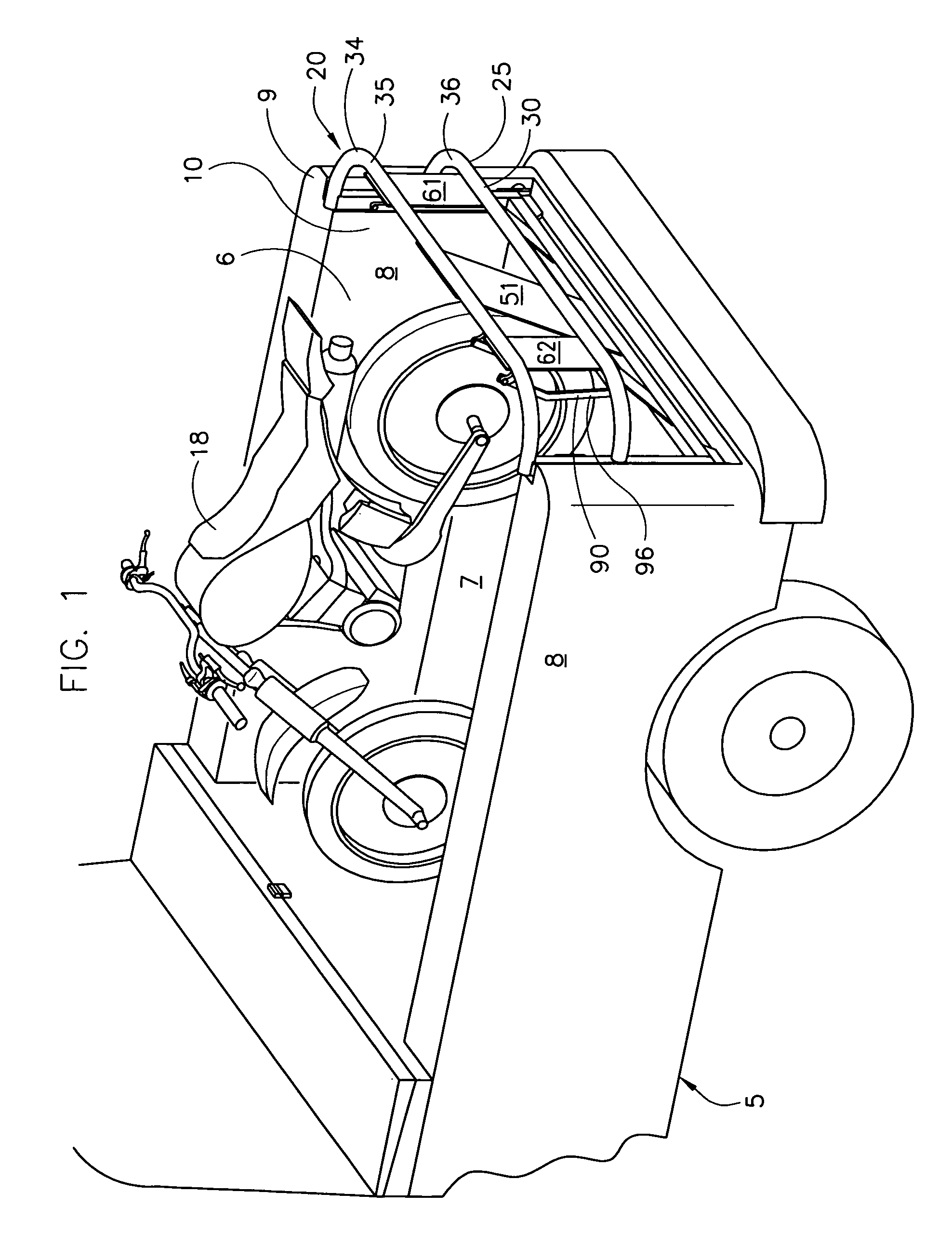 Tailgate and ramp for pickup truck