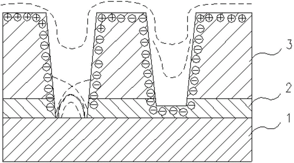 Product through hole etching defect detection method