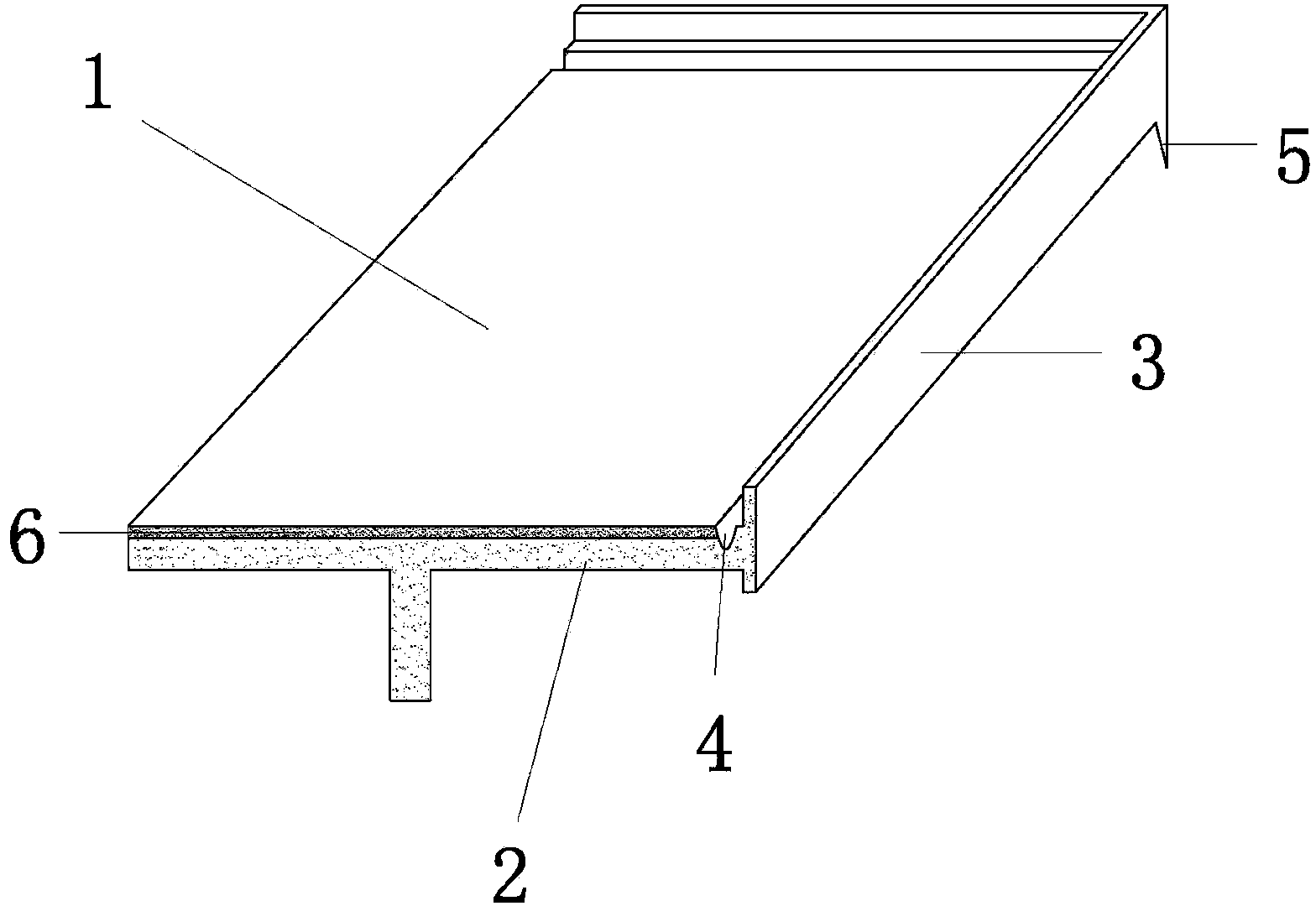 Waterproof structure for roof of building