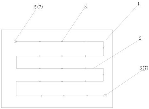 Phase change heat storage box structure