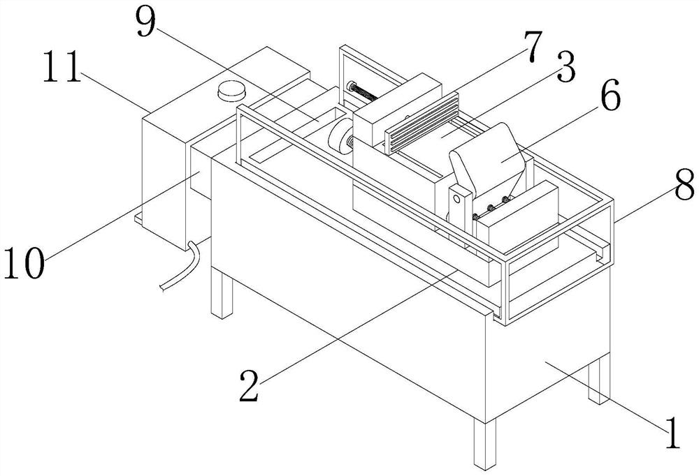 Clamp for plane milling of upper template of stamping die