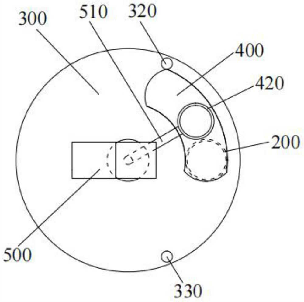 Falling flow sampling device