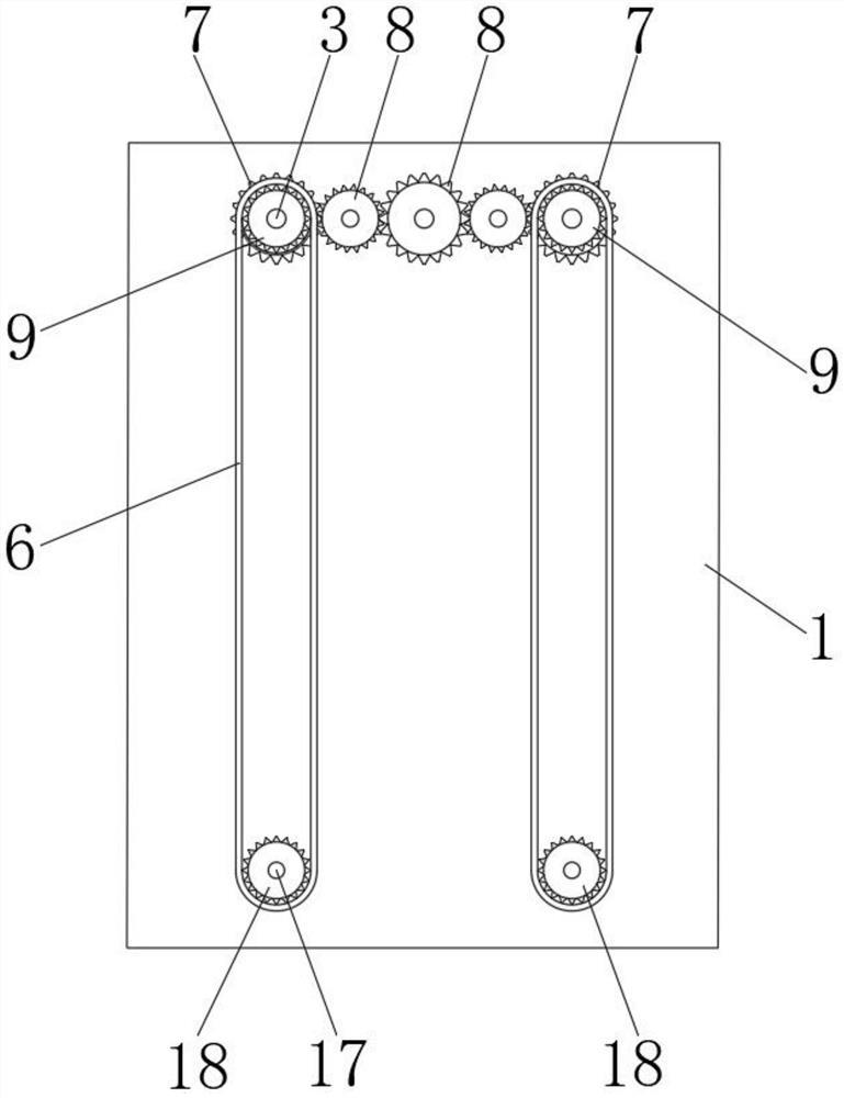 Rubber crushing device for rubber production and processing