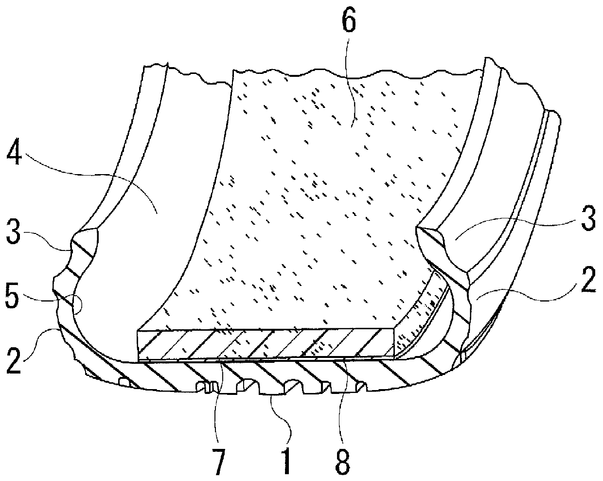 Pneumatic tire and manufacturing method therefor