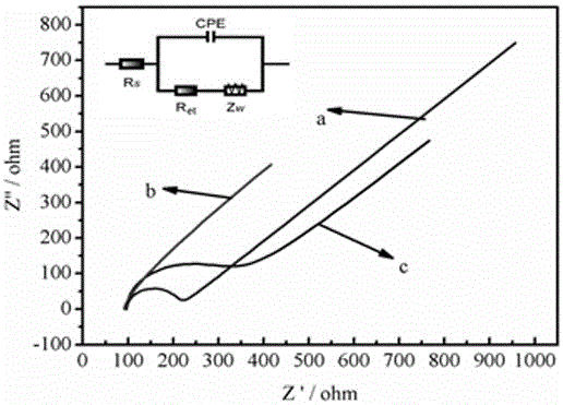 Electrochemical biosensor for detecting hydrogen peroxide, preparation method and application thereof