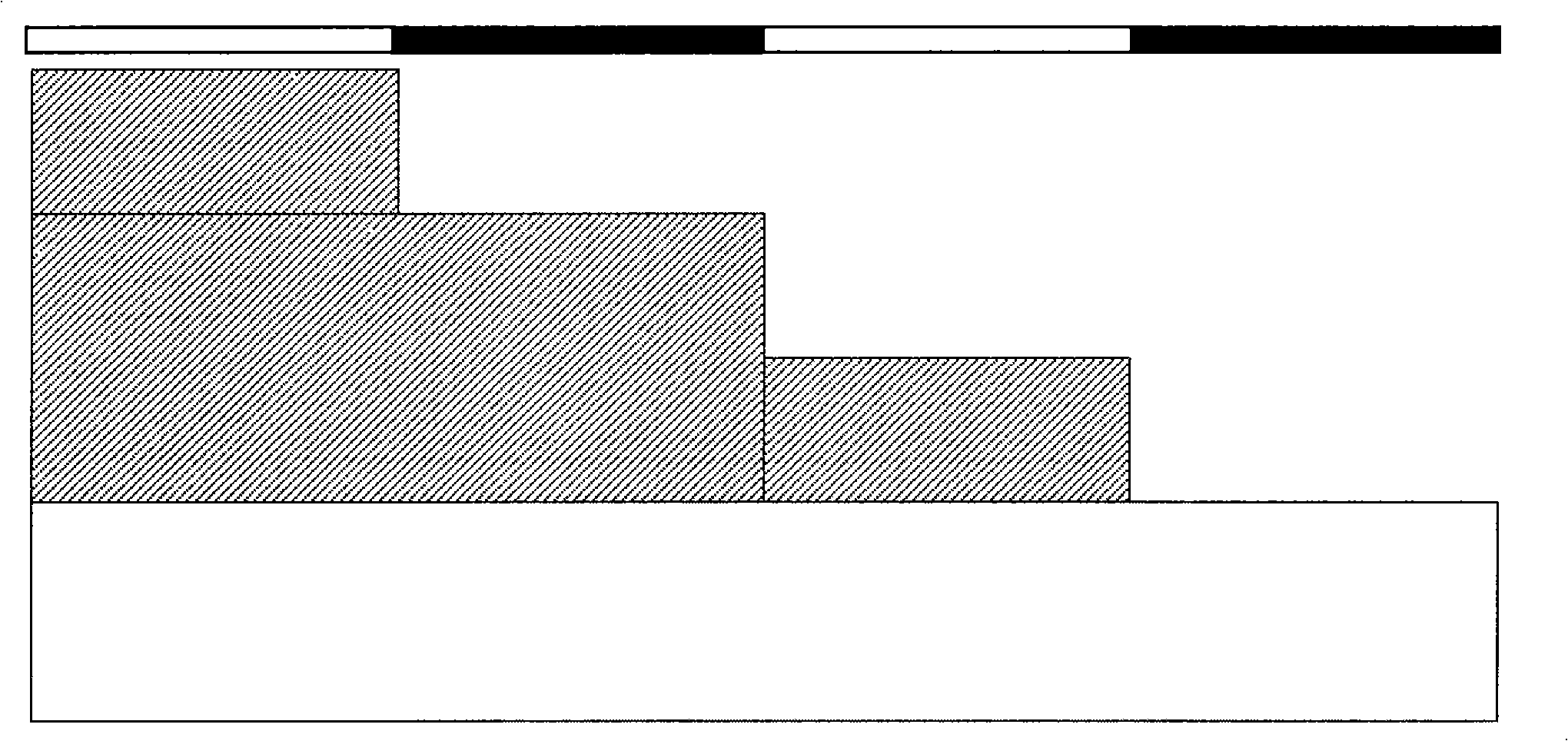 Method for controlling growing multiple layer film for making multiple-level micro-reflector