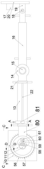 Cerebral apoplexy limb passive motion nursing auxiliary equipment