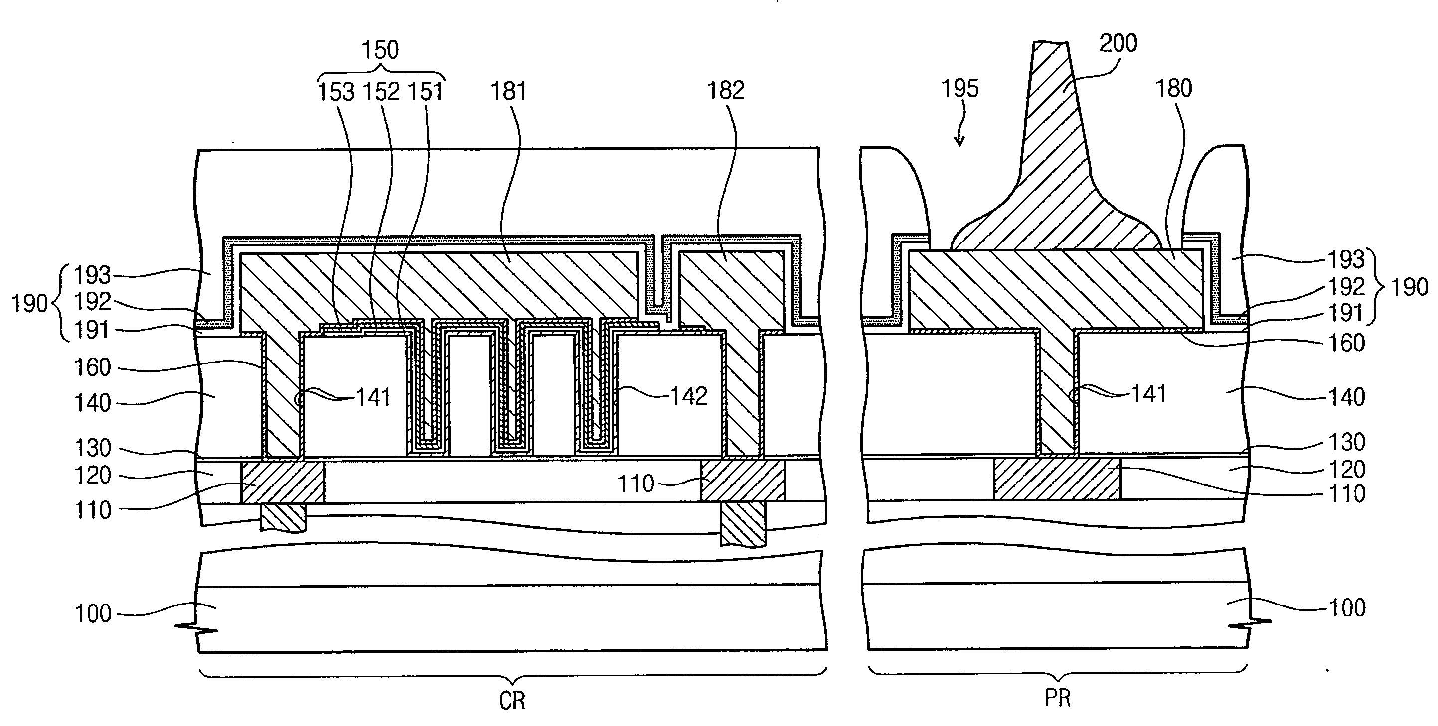 Capacitor structure of semiconductor device and method of fabricating the same