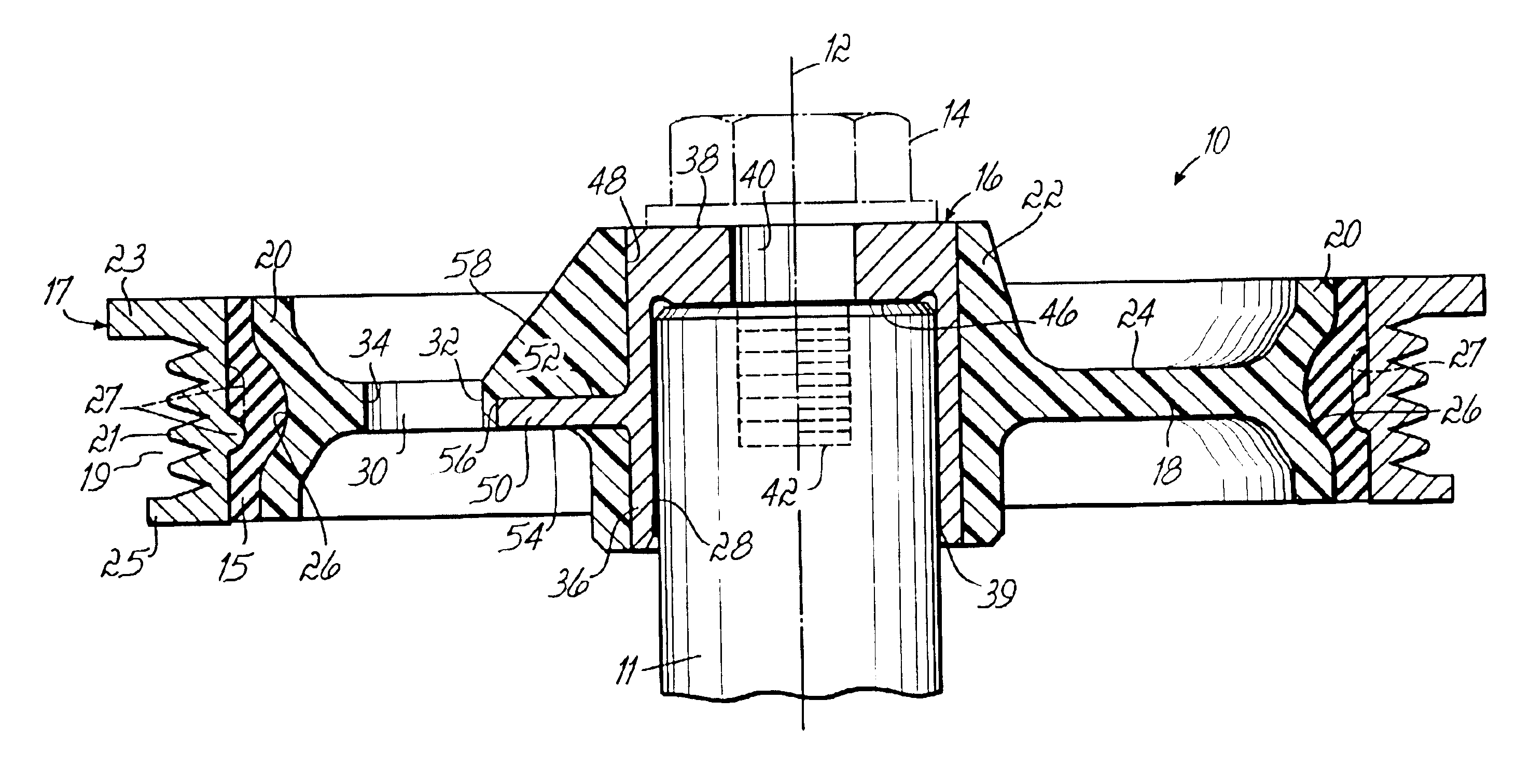 Torsional vibration damper