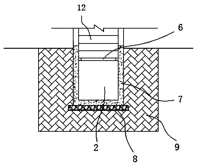 Slope surface multifunctional longitudinal drainage structure for comprehensive treatment of small watershed