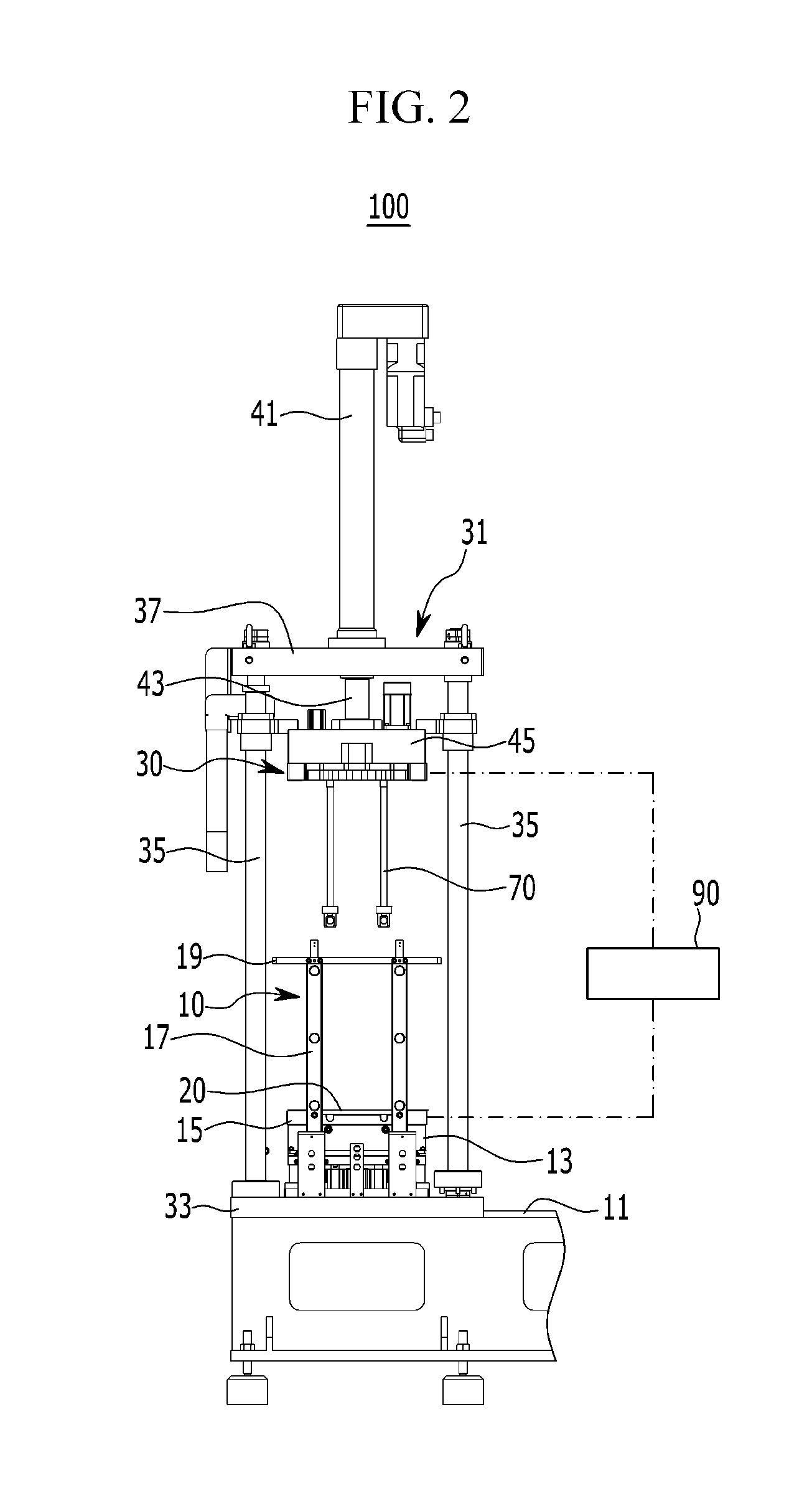 Apparatus for assembling fuel cell stack