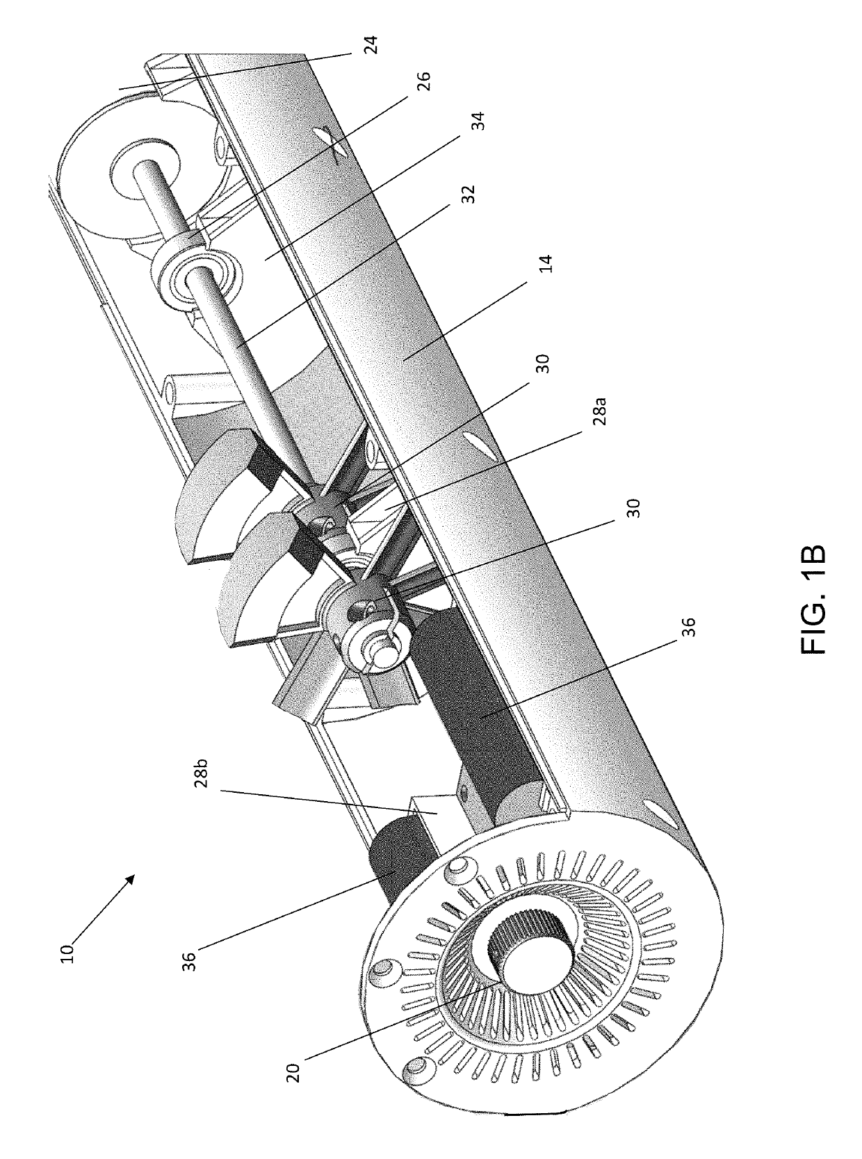 Vibrating massage roller