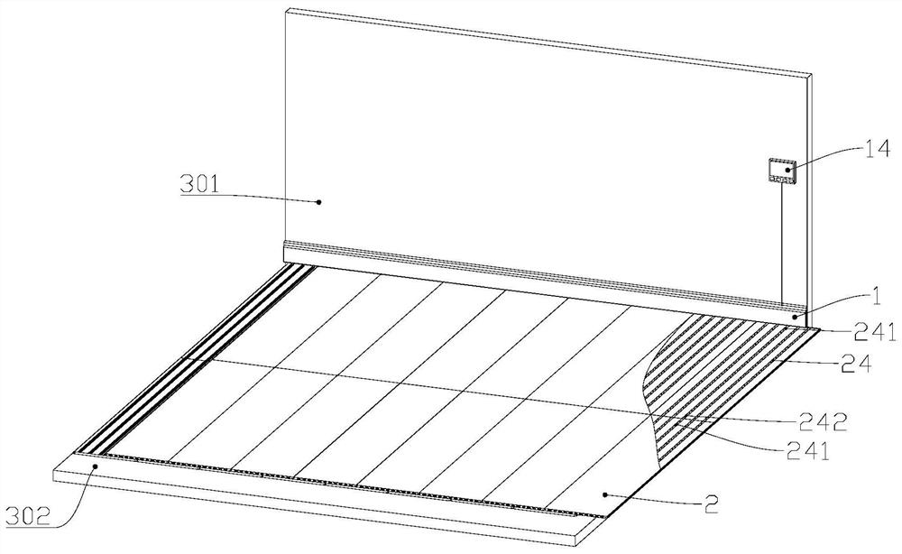 An indoor heating system