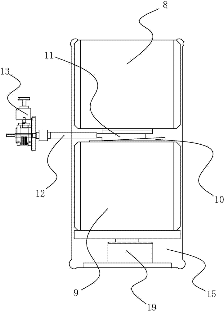 Gap-adjustable automatic calendering device for graphite heat-dissipation film