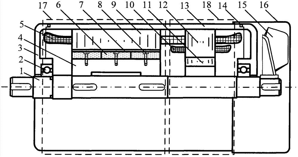 Parallel structural hybrid excitation synchronous generator without electrical excitation rotor