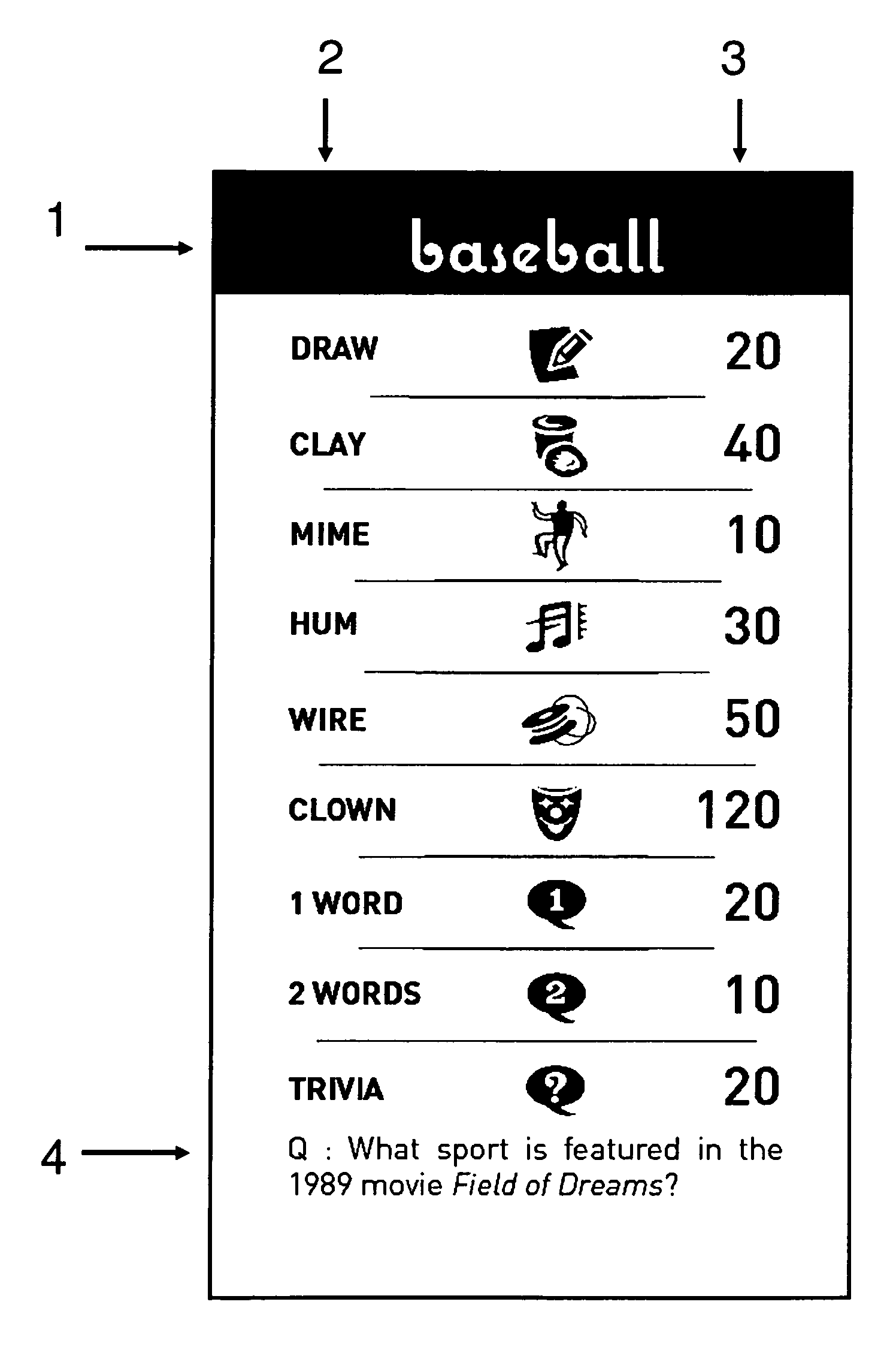 Board game combining several activities