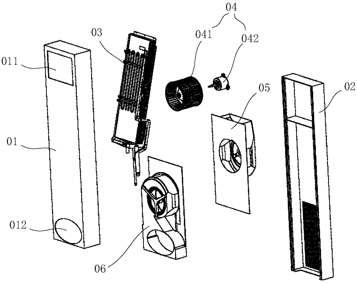 Cabinet air conditioner and control method