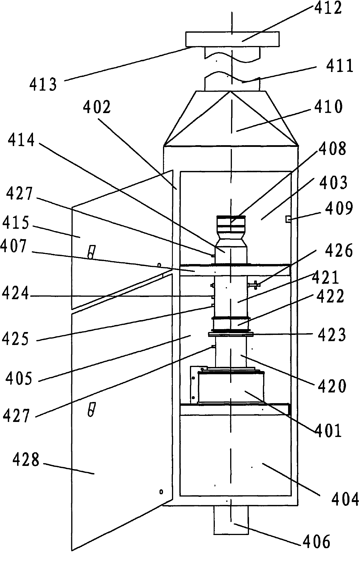 Radiation environment iodine automatic sampling device