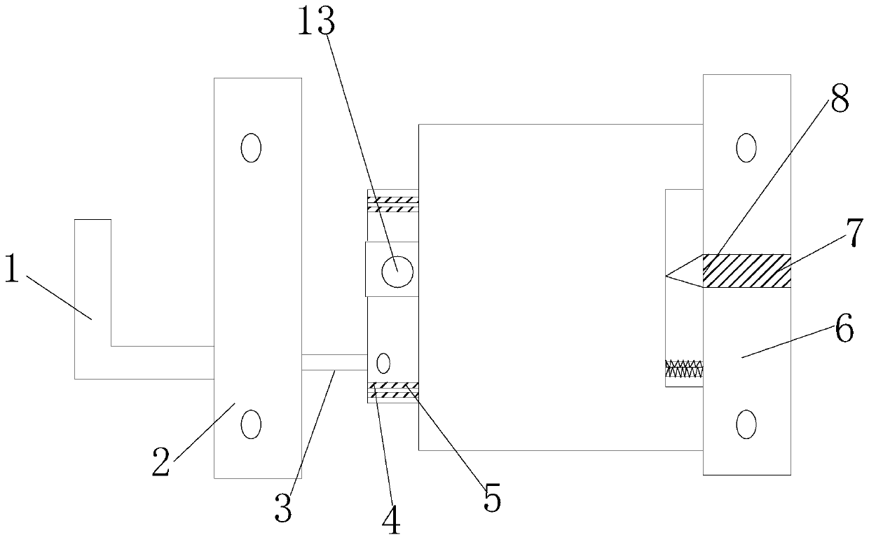 A thimble pushing device for plastic mould