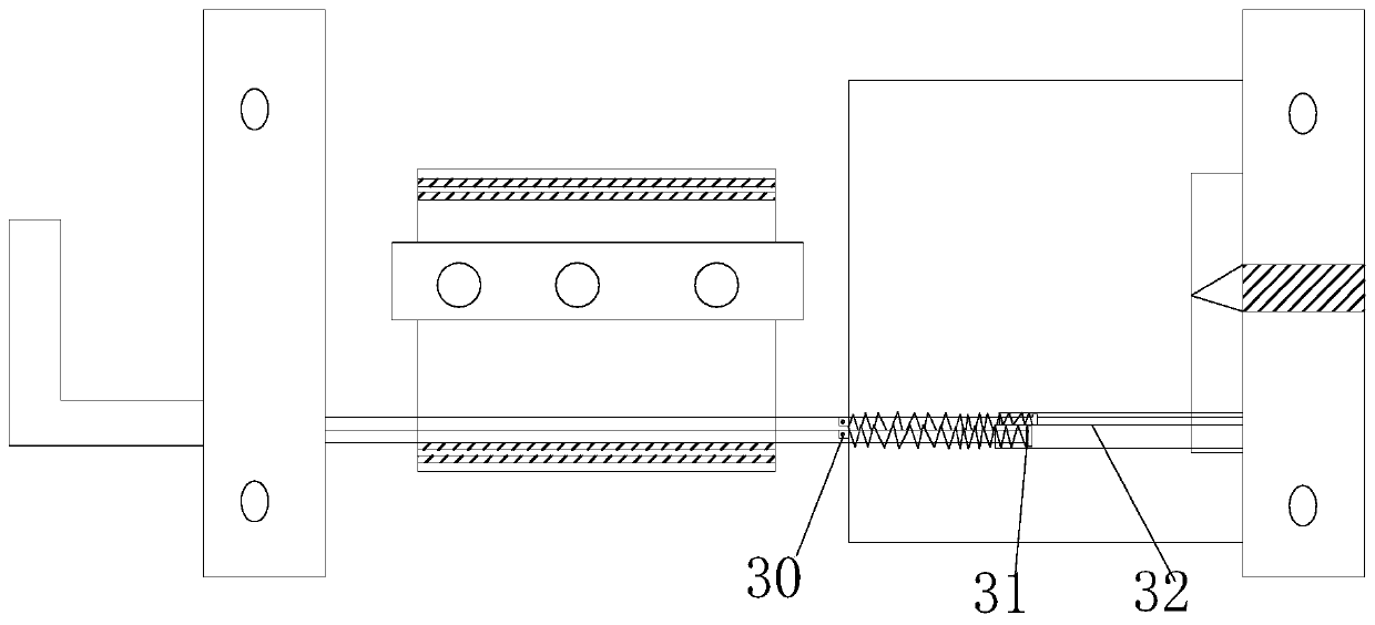 A thimble pushing device for plastic mould