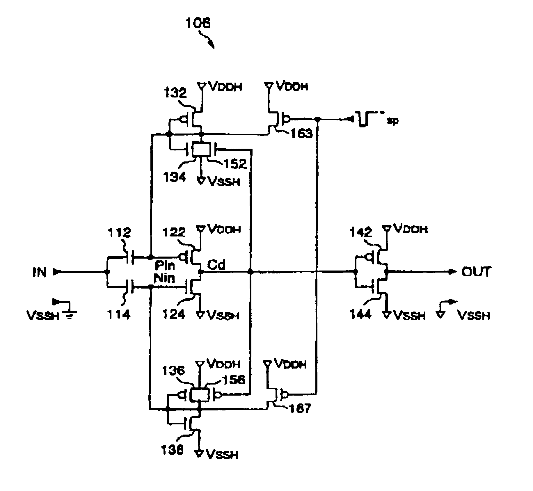 Level shifter and electro-optical apparatus incorporating the same