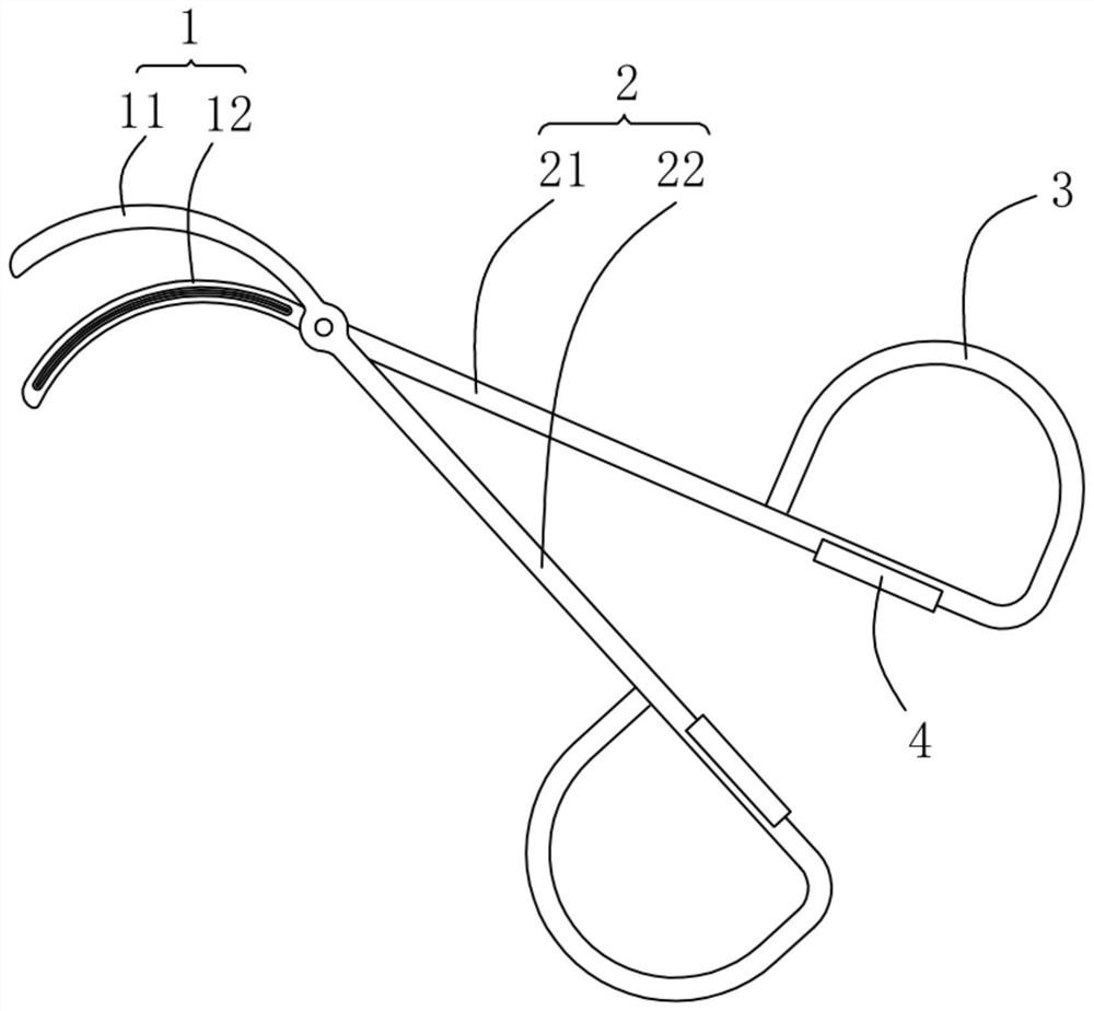 Eyelash scissors special for ophthalmology department