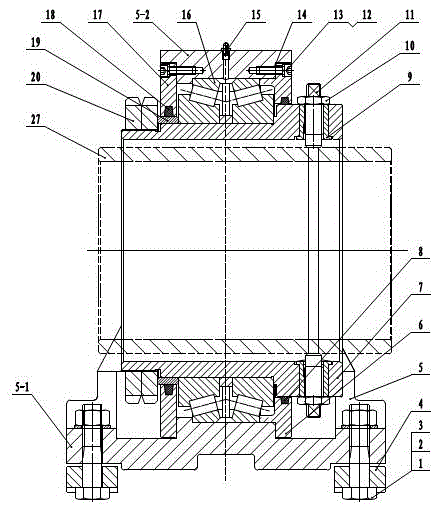 Lathe center frame and use method thereof