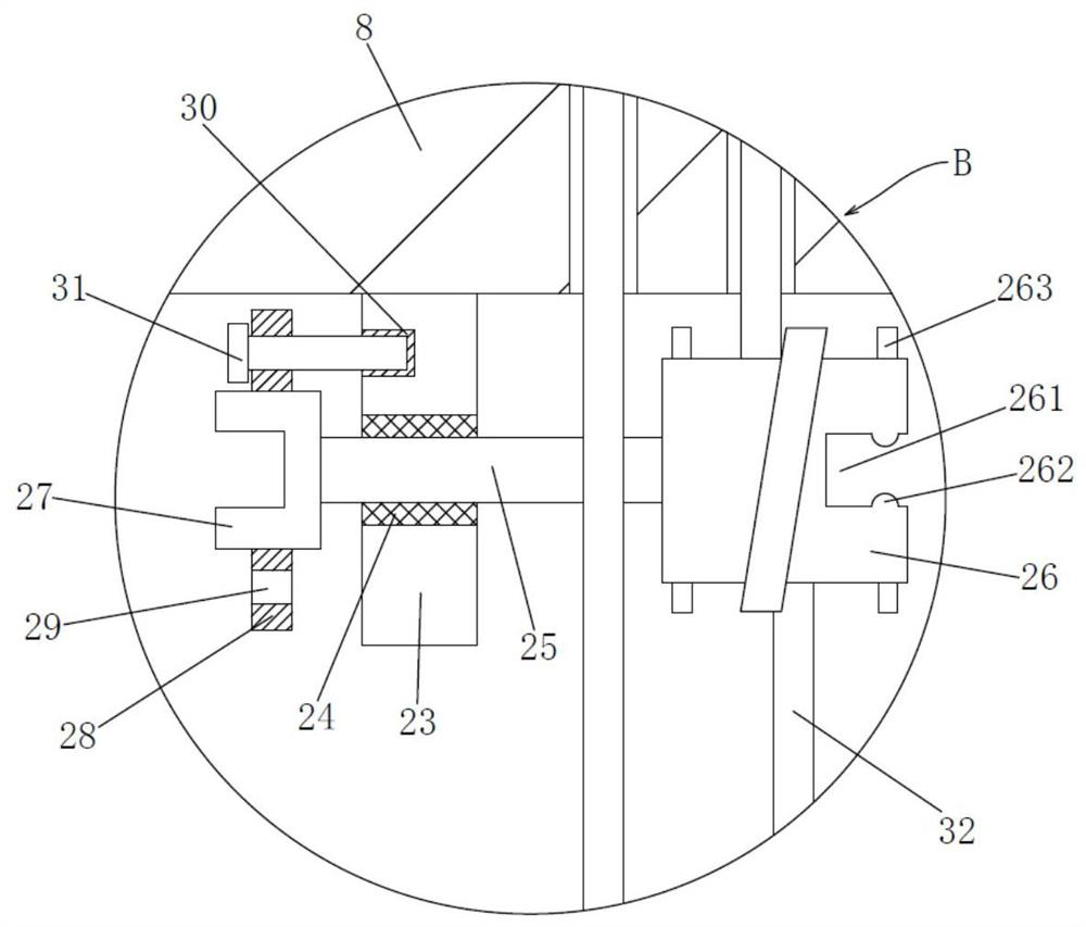 Anti-earthquake support system provided with steel wire ropes and used for rectangular air pipe