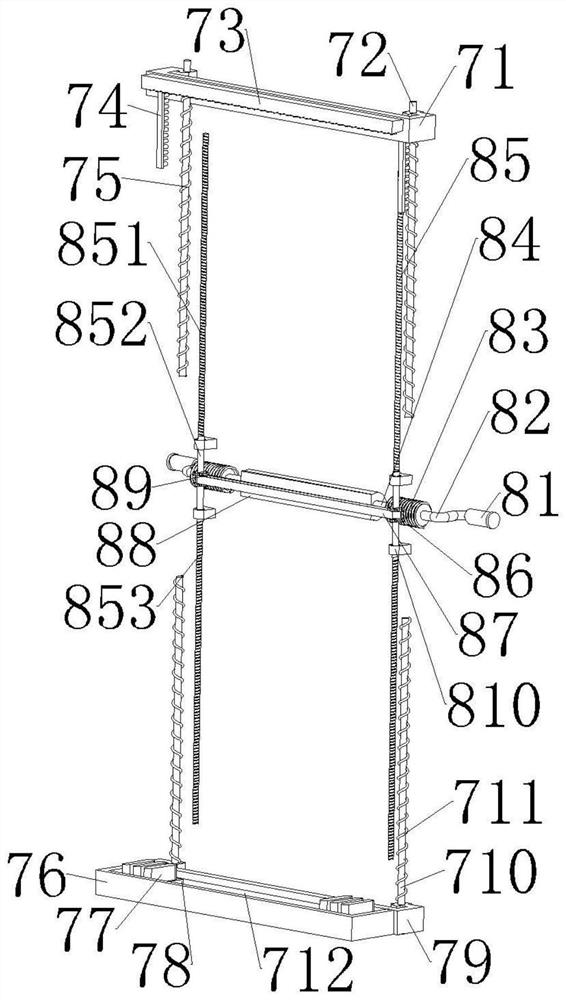 Clinical antenatal diagnosis and examination device for obstetrics and gynecology department