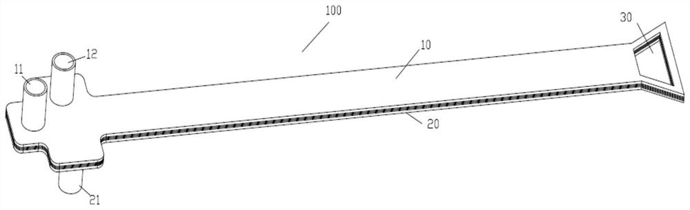 Interpenetration bypass type laminated rapid pre-cooling throttling refrigerator and control method