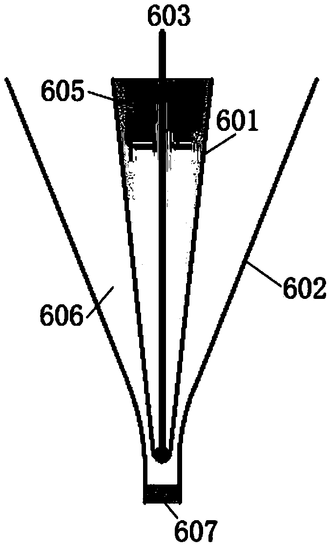 Separate N2O selective microelectrode and preparation method thereof