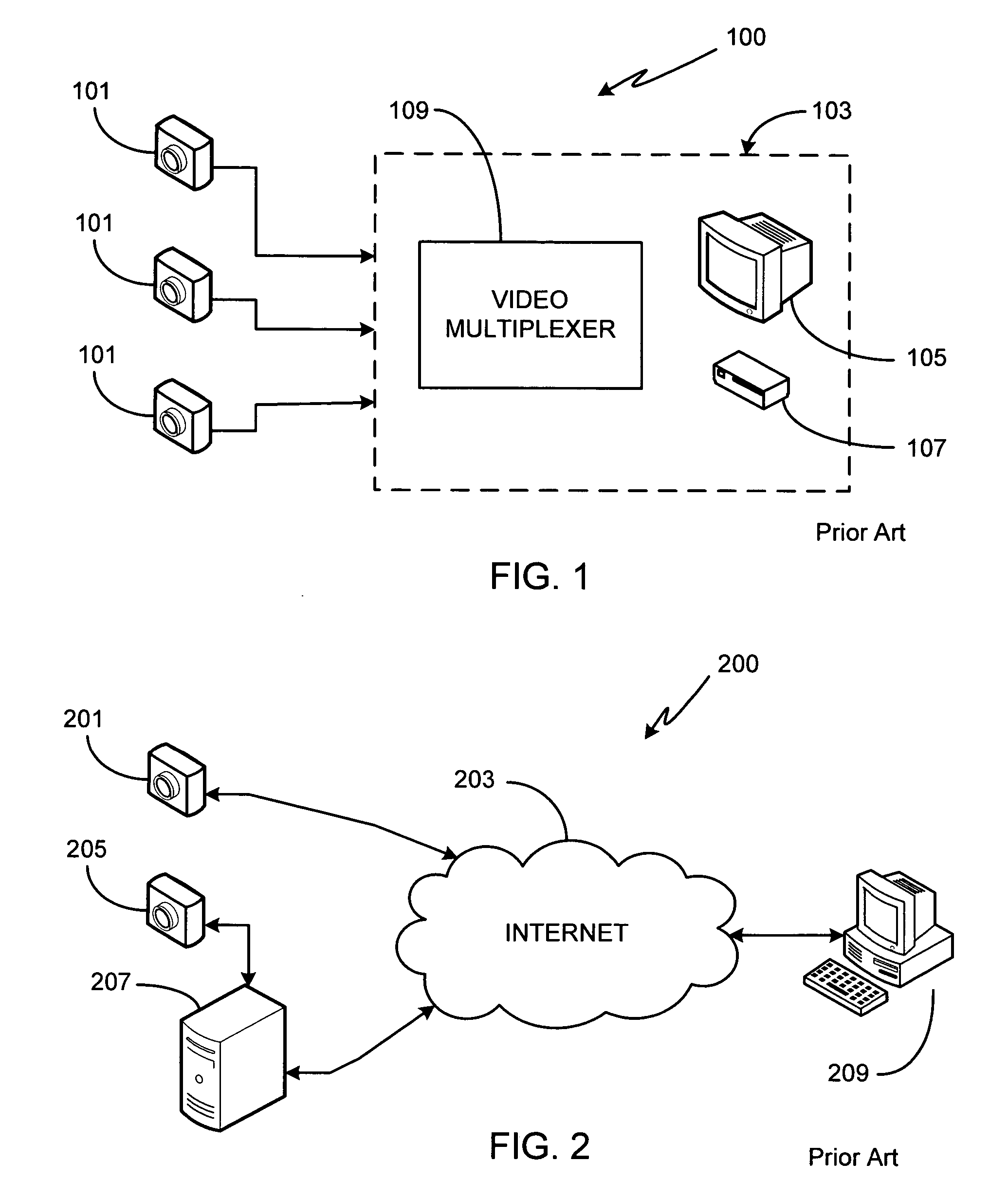 Networked video surveillance system