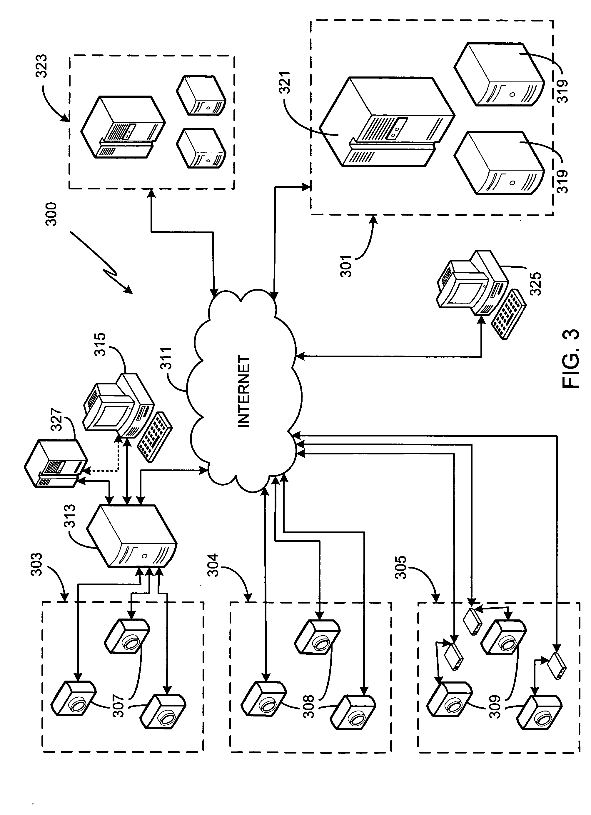 Networked video surveillance system