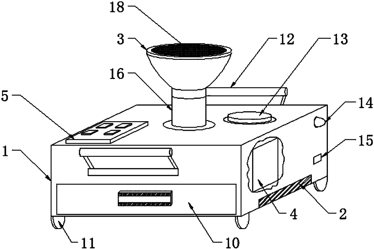 Centrifugal dust removal equipment