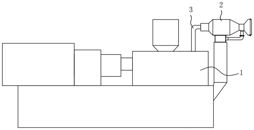 Natural antibacterial and impact-resistant polypropylene meal box and environment-friendly injection molding process thereof