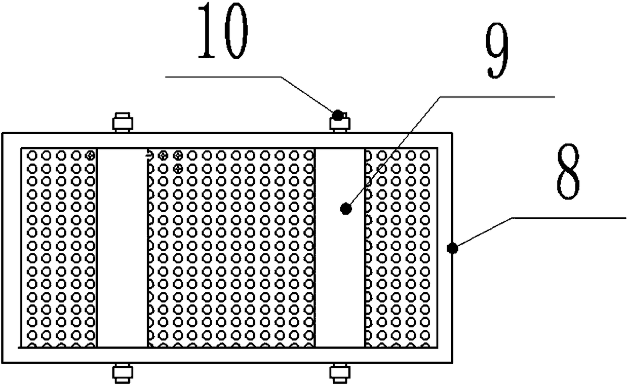 Electromagnetically driven vibration type activated carbon grinding and screening device