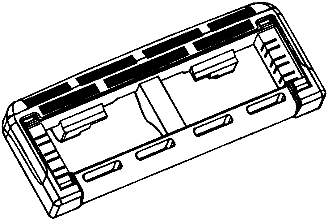 Matrix-arranged beard leaking tool bit