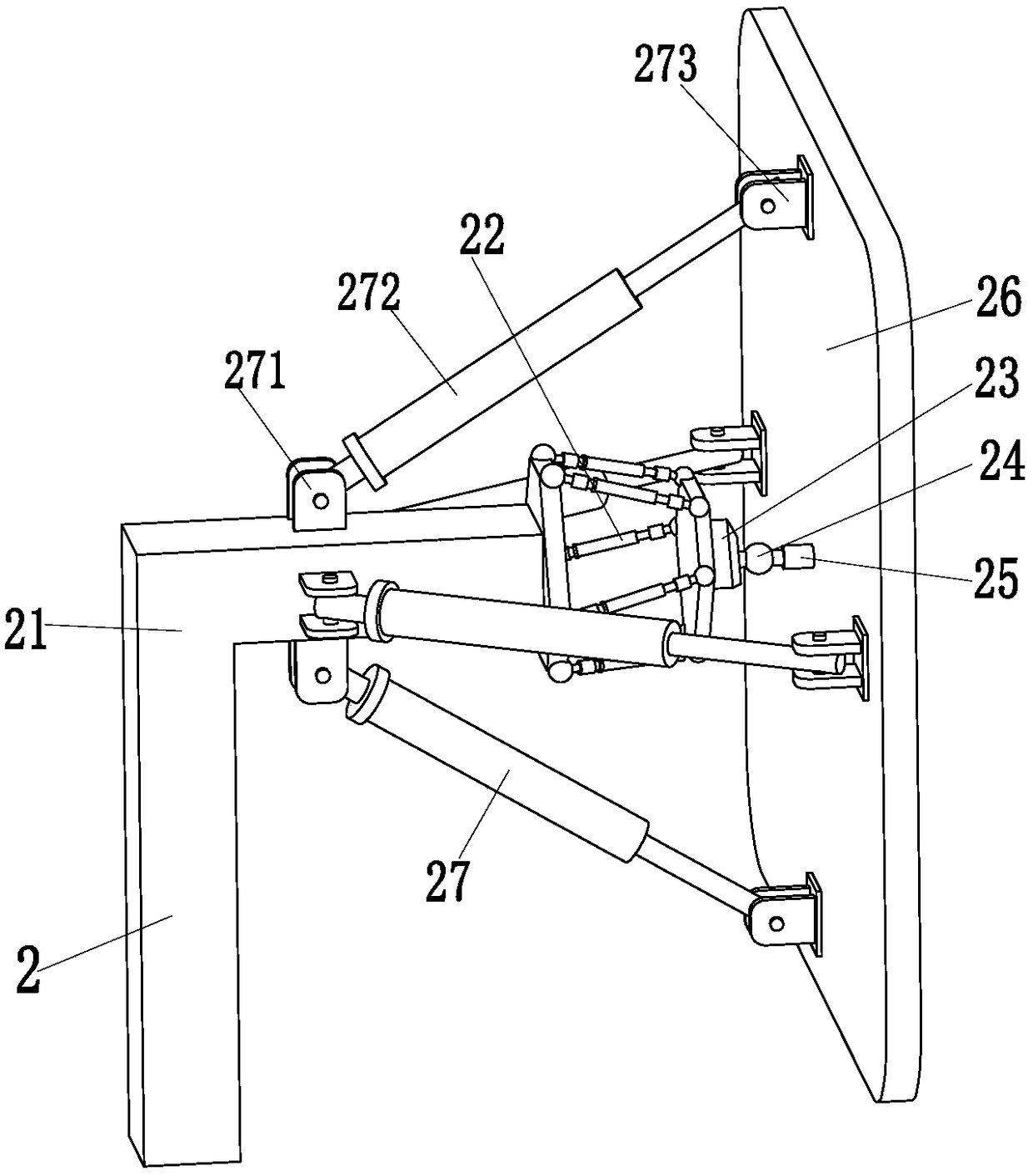 A special intelligent display device for e-commerce teaching