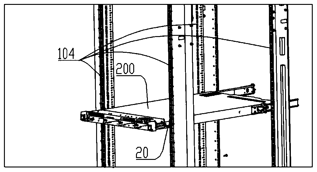 Slide rail and equipment cabinet