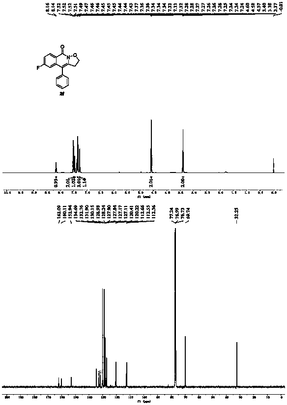 Method for preparing isoxazolo-isoquinolinone derivative under electro-catalysis