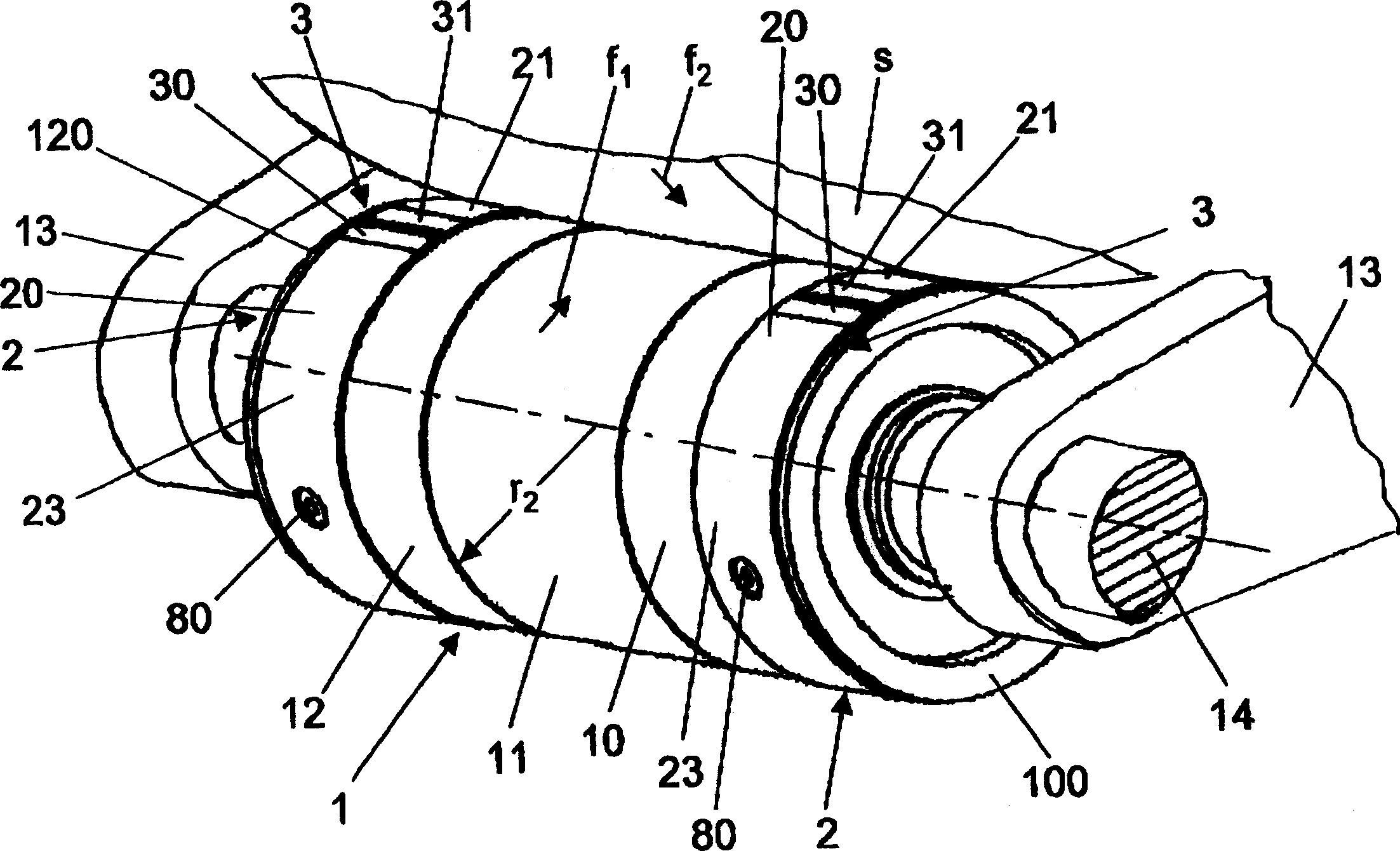 Friction pad of friction roller for driving bobbin on spinning and weaving machine