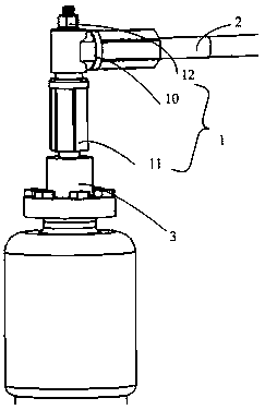 Single-nut grooved conical-surface fixed-type high-voltage large-current wiring terminal