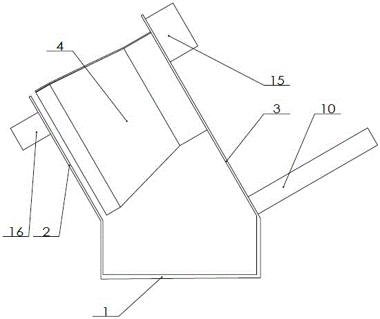 A double rotor hammer ore crusher