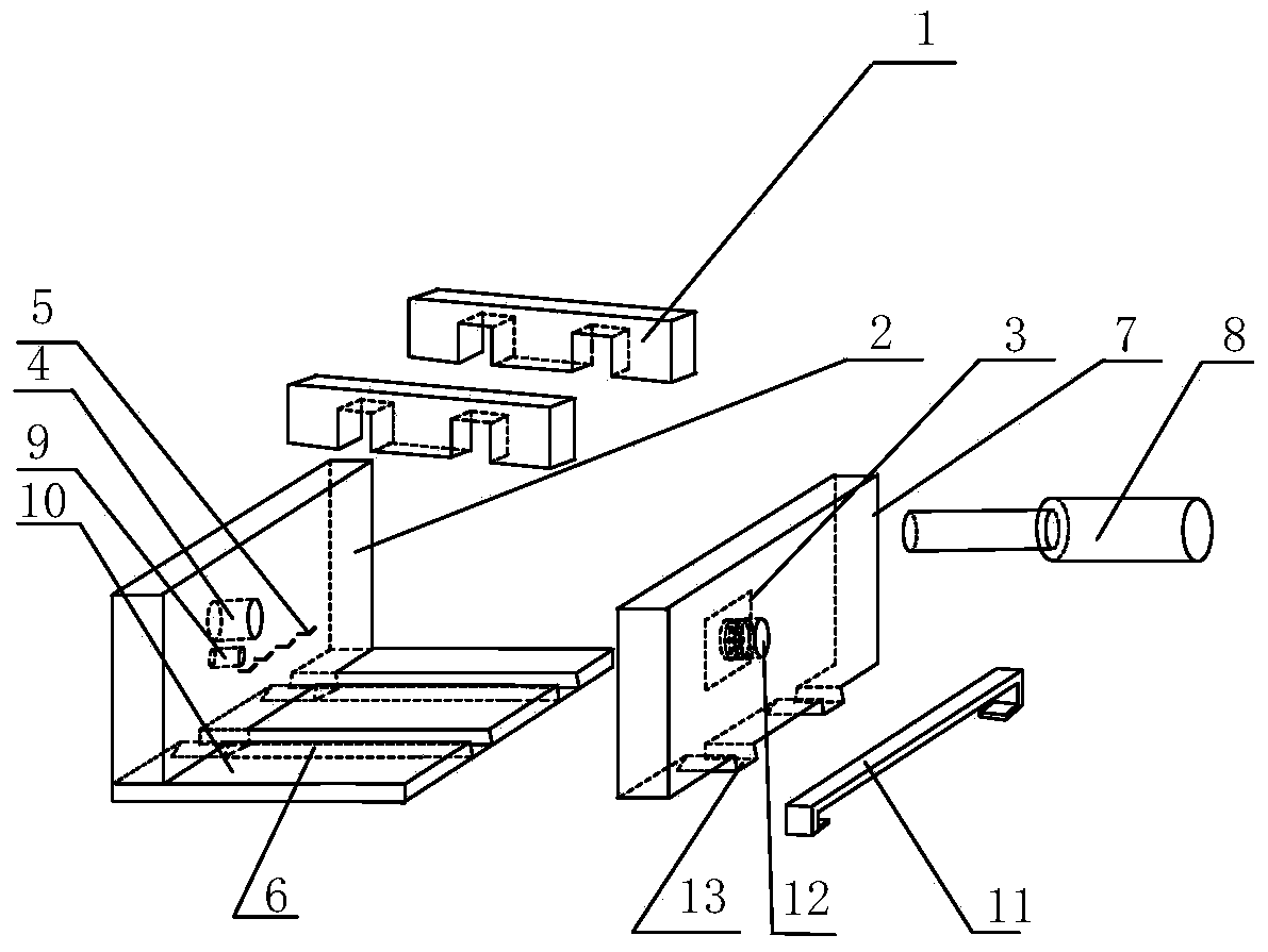 Real-time monitoring variable temperature and pressure type laser speckle measuring system