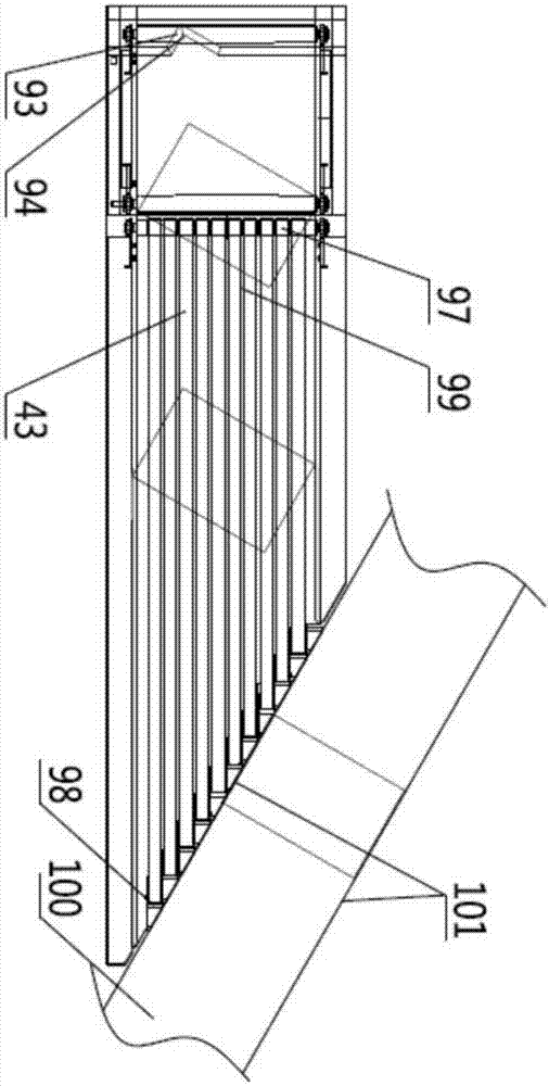 Automatic weighing and gathering sorting machine and goods gathering and straightening method