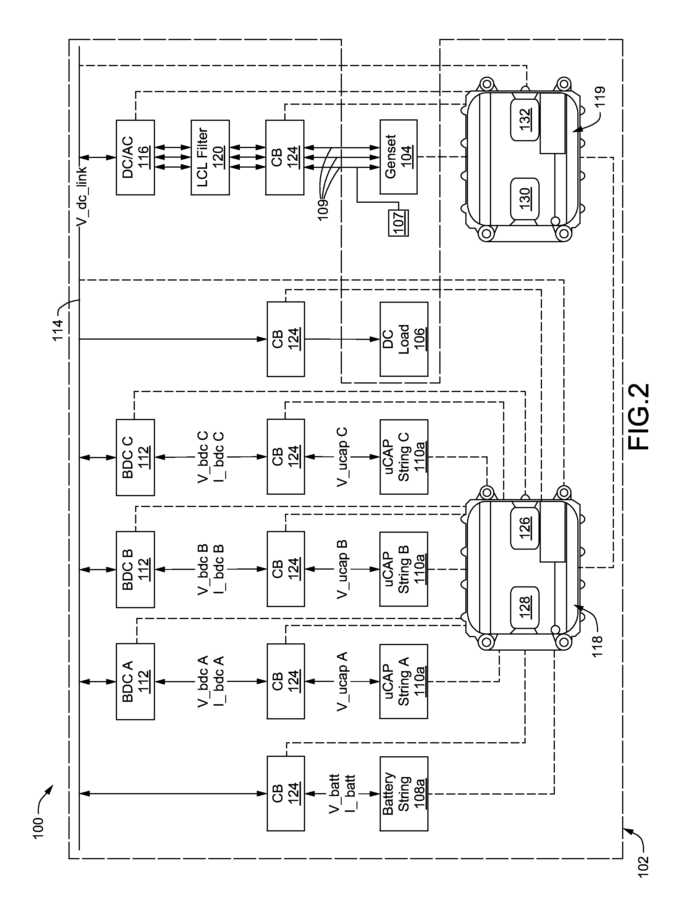 Control of Hybrid Energy Storage System for High Pulse Load