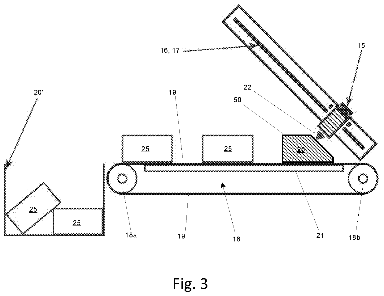 A gantry-type three dimensional printing apparatus for printing a three dimensional work piece in a layer wise manner