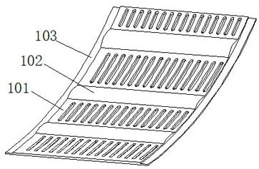 Opening device for polypropylene staple fiber non-woven geotextile manufacturing