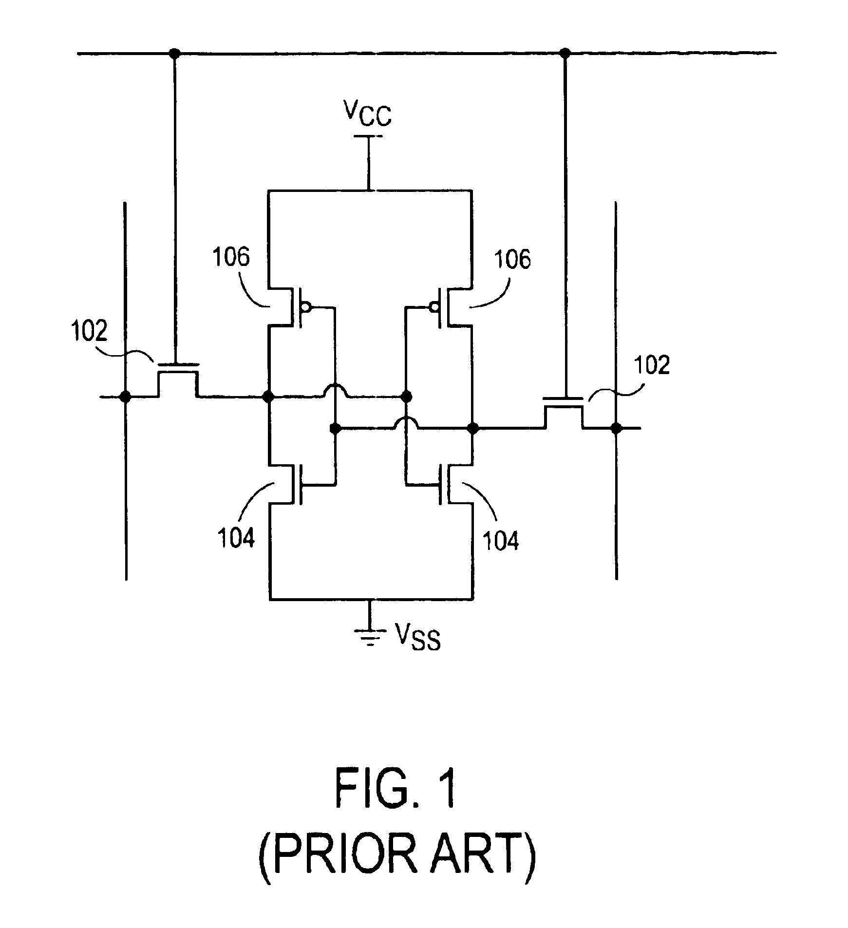 Method and apparatus for improving stability of a 6T CMOS SRAM cell